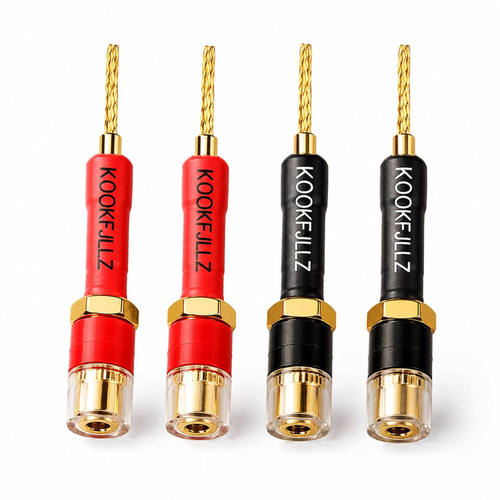 4mm banana plugs - 4mm, adattatore