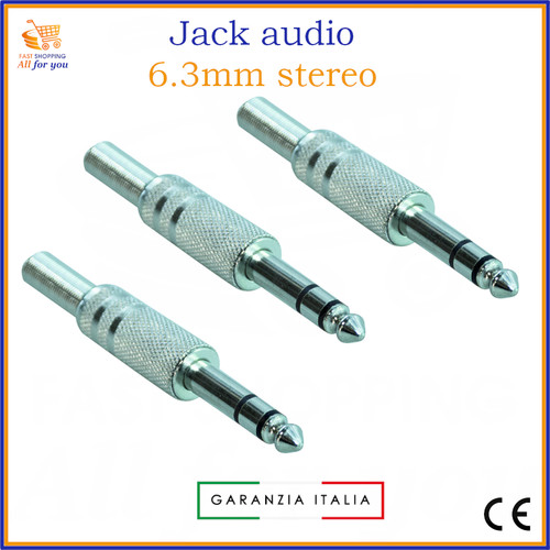 Jack stereo spinotti - stereo,