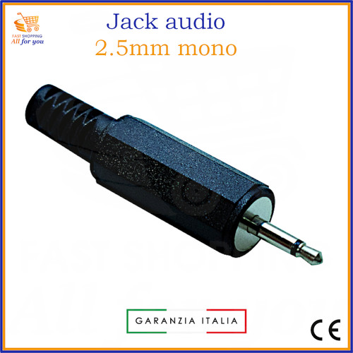 Jack maschio connettore - 2.5,