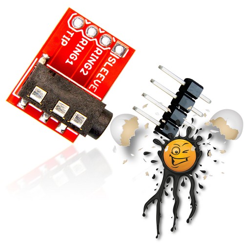 Connettore jack 5mm audio - connettore, 3,5mm
