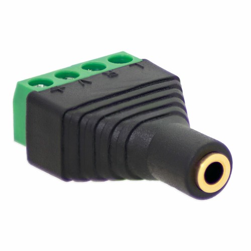 Adattatore jack femmina 5mm - jack, 3,5mm
