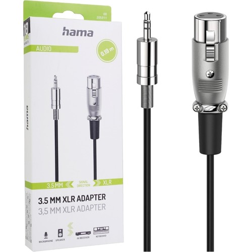 Hama cavo adattatore - adattatore, 3,5mm