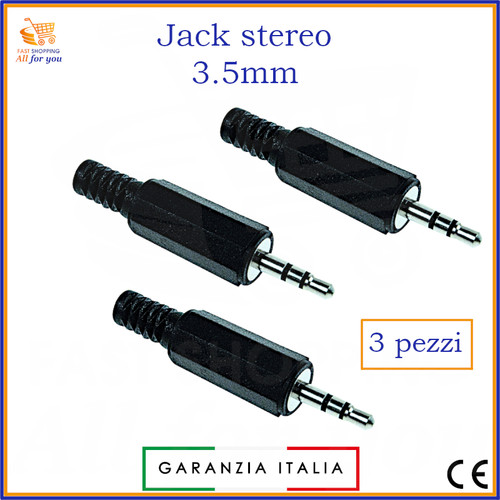 Spinotti connettori jack audio