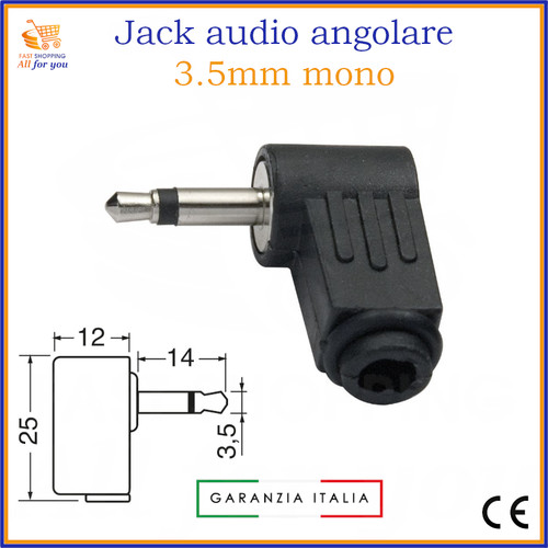 Jack audio a saldare - jack,